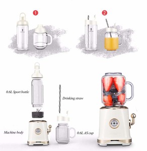 Ретро погружение мини-блендер с двойной чашкой - Product Image 6