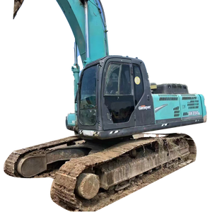 Excavadoras Kobelco SK350, excavadora sobre orugas de 35 toneladas, proporciona la certificación EPA CE, original de Japón con cubo en buenas condiciones - Product Image 4