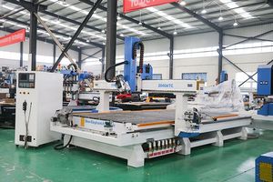 Routeur CNC 4 axes entièrement fonctionnel Machine à bois 3d contreplaqué Mdf routeur de découpe avec dispositif rotatif à vendre en Italie - Product Image 5