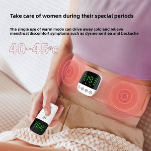 Akıllı EMS karın masaj kemeri grafen isıtma sıcak saray koruma yağ kaldırma şekillendirme sıcak Compress s masaj bel - Product Image 5