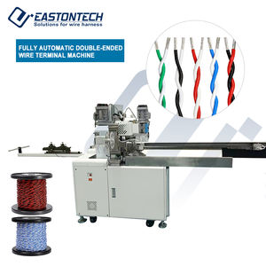 เครื่องตัดเกลียวแบบหัวคู่อัตโนมัติ EW-8960สำหรับใช้ AWG30-AWG16สายไฟ/สายเคเบิล - Product Image 3