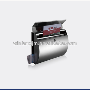 Boîte aux lettres extérieure traditionnelle en métal avec porte-journal Caractéristiques de sécurité étanches pour bureau à domicile ou appartement - Product Image 5