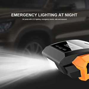 Bomba inflable portátil de 12v para neumáticos de coche, inflador rápido con pantalla Digital Led, compresor de aire, minibomba eléctrica para coche - Product Image 6