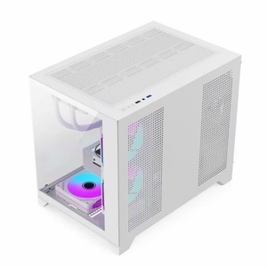 High Quality Gaming PC <strong>Case</strong> M-ATX/<strong>MINI</strong>-<strong>ITX</strong> USB3.0 Mid Tower Transparent Glass Computer <strong>Case</strong> Chassis for Desktop <strong>Cases</strong> Towers - Product Image 4