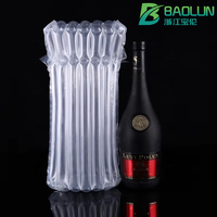 Sacs d'emballage gonflables BAOLUN (matériau PE/PP) – Protection à colonnes d'air pour le transport de bouteilles de verre et de vin