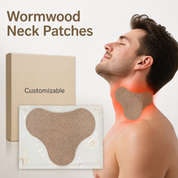 Parche de Moxibustión para el Cuello de Artemisia Qichun, Desechable, Transpirable, No Tejido, Personalizable, de Primera Calidad, con Certificación CE Clase I, para Uso Externo