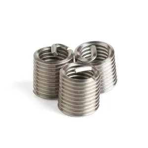 М3*0,5 * 2D нержавеющая сталь 304 спиральный компрессионный пружинный резьбовой вкладыш DIN8140 для ISO метрической винтовой резьбы