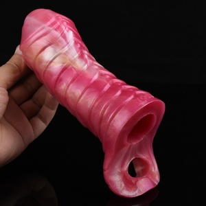 FAAK - Funda de Silicona para Pene de Gran Tamaño, Condones, Funda de Fantasía, Anillos para el Pene, Alargador y Extensor, Juguetes Sexuales para Hombre - Product Image 5