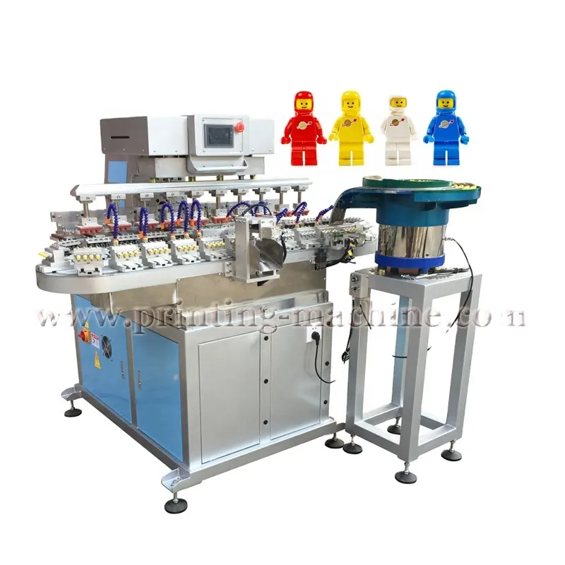 Automatische Lego Speelgoed Pad Printer Hoge Efficiëntie Machine Voor Speelgoedproductie