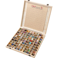Coffret Cadeau de Noël : Boîte Mystère de Cristaux Naturels Bruts, Ensemble de Spécimens Minéraux, Pierre Aromatique, Ornement, Jouet de Découverte de Pierres Précieuses pour Enfants