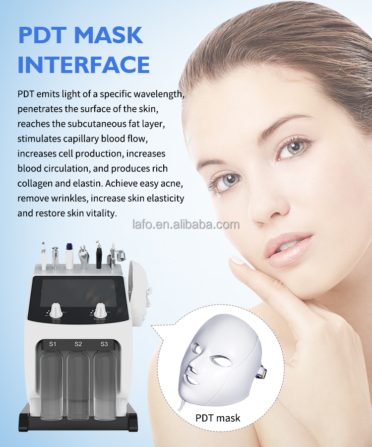 LF-839A Newest Aqua Dermabrasion Water Peeling Oxygen Deep Cleaning Facial Beauty Machine
