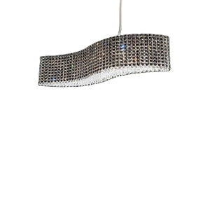 Lámpara de Araña de Cristal K9 de Estilo Retro Italiano, Lámparas Colgantes Grandes para Bodas, Iglesias, Comedores o Bares con Base E26 - Product Image 5