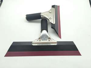 Truelle magique de 18 pouces, <span class=keywords><strong>rouleau</strong></span> à peinture époxy pour sol, lame en caoutchouc souple, truelle à plâtre, truelle en plastique - Product Image 3