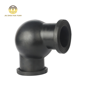 Lưu hóa đúc loại kép EPDM mở rộng uốn cong ống cao su với mặt bích đơn hình cầu linh hoạt cao su uốn cong phụ kiện đường ống - Product Image 1