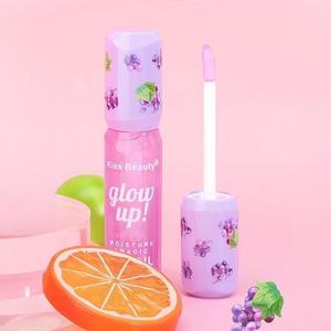 Kiss Beauty <span class=keywords><strong>Glow</strong></span> up di frutta che cambia colore umido e magico bagliore di labbra olio idratante idratante fruttato trasparente per labbra - Product Image 4