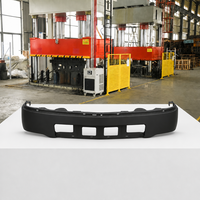 Bumper Depan Hitam untuk Chevrolet Silverado 1500 2014-2015 Tanpa Lubang Sensor Tanpa Lubang Lampu Kabut  Bumper Pickup Face Bar