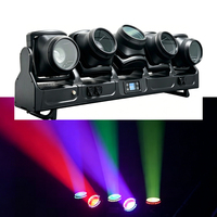 Projecteur Beam Mobile à Cinq Têtes 800W, LED RGB avec Mappage de Pixels, Contrôle Sonore DMX512 RDM pour Mariages, Fêtes, Événements et Utilisation Extérieure