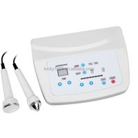 Appareil de massage des yeux multifonction 2 en 1 Microcurrent Ultras0nic Wave Galvanic Facial Beauty Machine
