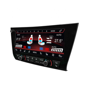 XTRONS 10.25 Inch Digital IPS AC Climate Control Panel with Touchscreen Rotary Knobs Voice Control for BMW X5 - Product Image 5