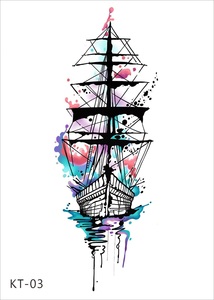 Barbardy Autocollants de <span class=keywords><strong>tatouage</strong></span> jetables populaires, colorés et magnifiques, motifs floraux sexy pour <span class=keywords><strong>bras</strong></span>, art corporel temporaire - Product Image 3