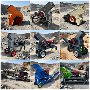 EU Hammer Stone Breaking <b>Machine</b> Price Hammer Mill Rock Crusher for Sale On-site Processing of Sand and Gravel - Stone Crusher - Product Image 2