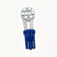 Ampoule LED Pinball T10 # Clignoteur LED 555 3528 8SMD avec fil flexible 13V AC/DC