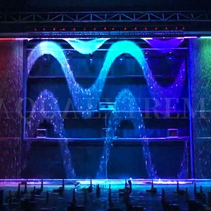 Buse de fontaine de rideau d'eau programmable extérieure graphique numérique avec électrovanne pour hôtels - Product Image 3
