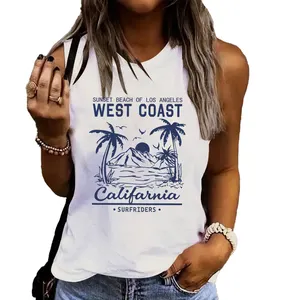 Wholesale tank tops for women seaside wind who want to wear on the inside but can wear on the outside