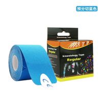 OEM Diterima Tahan Air Bernapas Ramah Lingkungan 5cm X 5m Pita Kinesiologi Olahraga Elastis Pereda Nyeri/Otot untuk Latihan Unisex