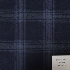 자연 보온 세트 바지 소재 연중 보온을 위한 100% 퓨어 울 원단 직조 기법 - Product Image 2