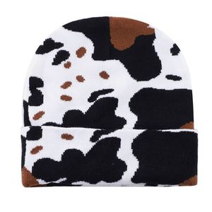 2024 Hot Sale New Autumn Winter Knitted <b>Hat</b> Women Men Fashion Outdoor Warm Leopard Camouflaged Jacquard Beanie <b>Hat</b> - Product Image 5