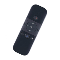 M8 télécommande vocale Air Mouse 2.4G Mini clavier sans fil IR apprentissage Gyro détection batterie au Lithium pour Android Tv Box
