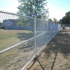 9 Máy đo Chuỗi liên kết hàng rào chất lượng cao 8 chân mạ kẽm Chuỗi liên kết hàng rào Cyclone dây kim cương lưới hàng rào tấm & Cổng để bán - Product Image 2