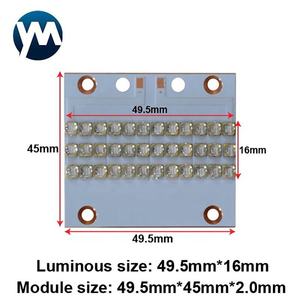Luz <span class=keywords><strong>LED</strong></span> UV para curado e impresión, módulo de 100W para impresoras de inyección de tinta, impresoras 3D, impresoras de cama plana, lámpara de 365nm - Product Image 4