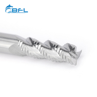 Fraise à dégrossir en carbure monobloc BFL pour aluminium, fraise de vitesse, dimensions de la fraise, embouts de fraisage CNC