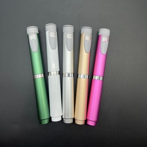 V2 Injector <b>Pen</b> 60IU 3ml Glass Body Durable Rubber Stopper Reusable Metal Lid Eco Friendly Injection <b>Pen</b> for Skin Care Salon - Product Image 1
