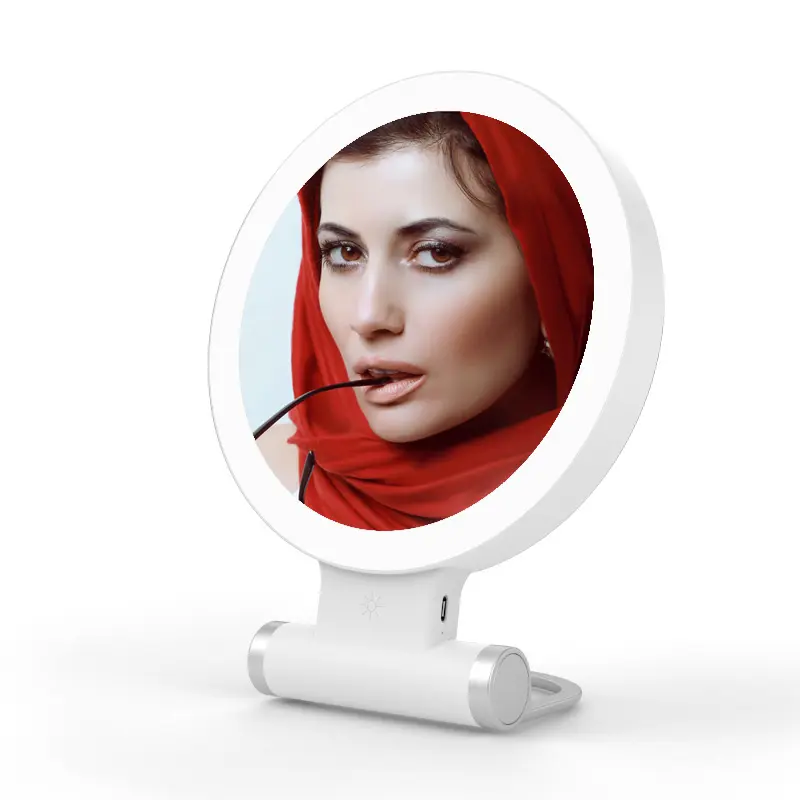 M21 New Design Private Label Beauty Salon Led Lighted Makeup Mirror With Touch Sensor