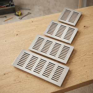 Grille de ventilation Jali SS 6*4, grille de ventilation SS 12x8 pouces, outil de quincaillerie, grille d'aération en acier inoxydable 12x8 pouces - Product Image 2