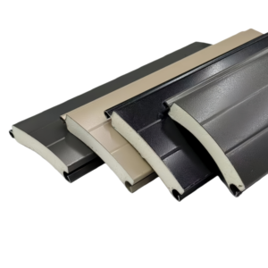 <span class=keywords><strong>Puerta</strong></span> Enrollable Moderna y Duradera <span class=keywords><strong>de</strong></span> Aluminio, Panel Enrollable, Control Remoto Eléctrico, Instalación con Tornillos, Diseño Insonorizado para Uso Comercial - Product Image 1