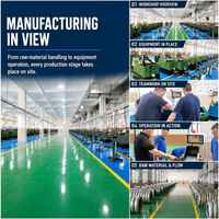 Entretoises rondes en nylon plastique sur mesure, directement de l'usine