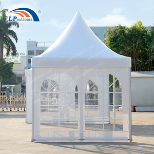 3x3m kleines kunden spezifisches wasserdichtes PVC-Aluminiumrahmen-Pagoden-Pavillon-Veranstaltung szelt für Hochzeits feier veranstaltungen übertreffen - Product Image 2