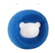 3 pcs/<span class=keywords><strong>lot</strong></span> Boule à linge Décontamination Anti-enroulement Machine à laver Nettoyage des vêtements Boule magique Ménage Forme mignonne Éponge PU - Product Image 3