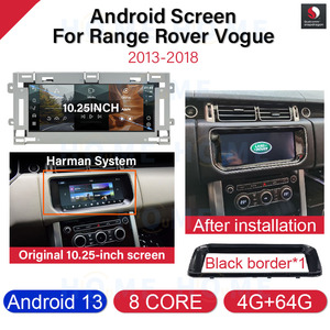 Snapdragon 8 + 128G nouveau Android 13 10.25 "<span class=keywords><strong>DVD</strong></span> de voiture pour <span class=keywords><strong>Range</strong></span> Rover Vogue 2013-2018 GPS Navigation lecteur multimédia Auto Carplay - Product Image 5