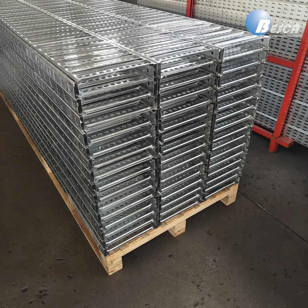 BESCA Steel Hot Dip Galvanized Ladder Tray Cable Tray Supplier Factory