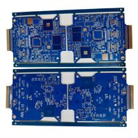 PCB HDI de alta densidad con láser ciego a través de Smartphone y Tablet PC