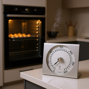 เทอร์โมมิเตอร์วัดอุณหภูมิเตาอบ 0 ถึง 300 องศาเซลเซียส สแตนเลส ผลิตในเยอรมนี - Product Image 3