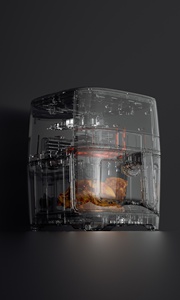 หม้อทอดไร้น้ำมัน Anbolife 8.5QT (8L) พร้อมหน้าต่าง, หม้อทอดไร้น้ำมันระบบดิจิตอล <span class=keywords><strong>1700W</strong></span>, ตั้งเวลาได้ 60 นาที 80-200 องศา ℃ หม้อหุงข้าวแบบไม่ติดกระทะ, มอเตอร์ AL, หม้อหุงข้าวแบบไร้น้ำมัน - Product Image 6
