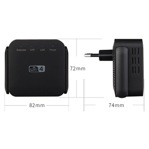 Répéteur WiFi4 sans fil RP703F-XY2 2.4G 300Mbps avec 1 port LAN FE, norme EU/US/UK - Product Image 5