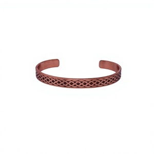 Decorative Copper <b>Bracelet</b> Designed for Comfort and Style Handmade Fashion Jewelry for Men and Women - Product Image 1