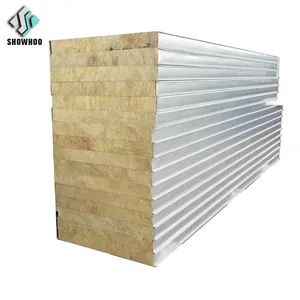 Panel sándwich de pared y techo de algodón Rock, <span class=keywords><strong>precio</strong></span> de fábrica - Product Image 1